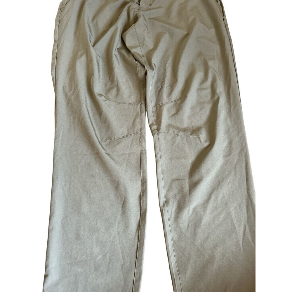 Fabletics Pants Mens 34x32 Olive Active Stretch Chino Tech Lightweight - Picture 4 of 5